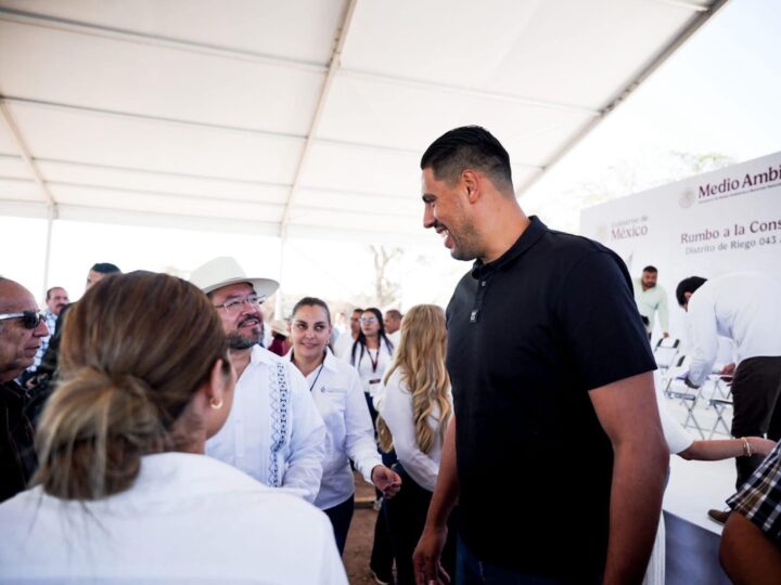 Asistí al Foro de Apertura “Rumbo a la Construcción del Programa Nacional Hídrico”, en Rosamorada, encabezado por el Gobernador Miguel Ángel Navarro y el director de CONAGUA, Efraín Morales.