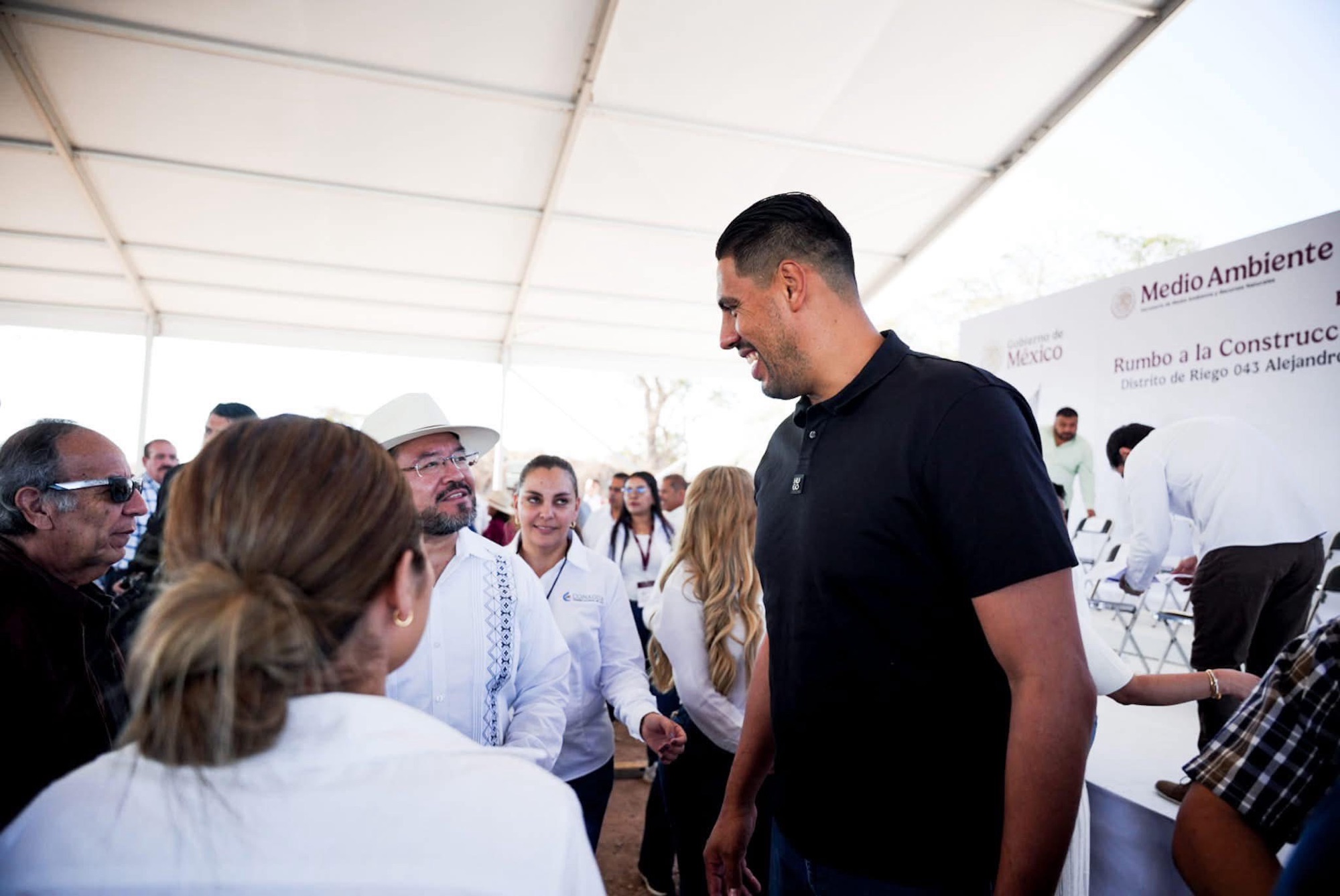 Asistí al Foro de Apertura “Rumbo a la Construcción del Programa Nacional Hídrico”, en Rosamorada, encabezado por el Gobernador Miguel Ángel Navarro y el director de CONAGUA, Efraín Morales.
