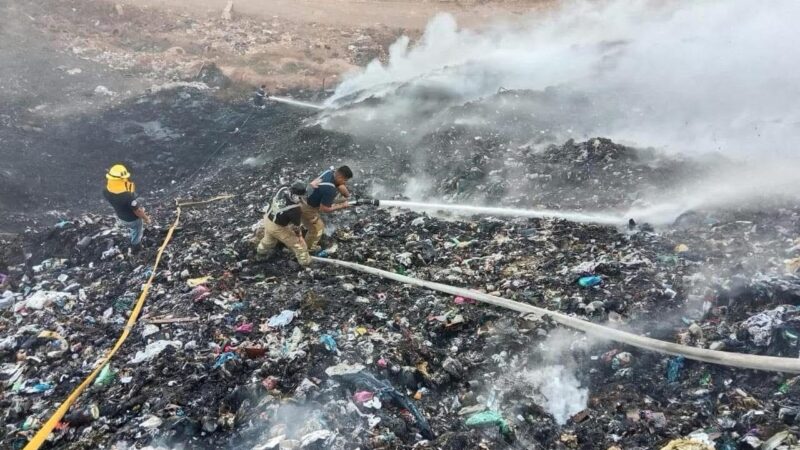 Geraldine PonceAnuncia Geraldine apoyo del gobernador Miguel Ángel Navarro para sofocar incendio en El IzteteGobierno de Tepic