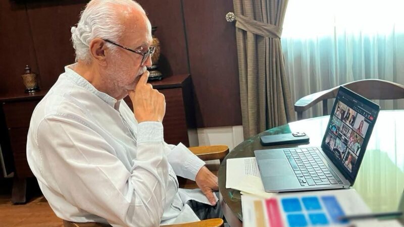 El gobernador Miguel Ángel Navarro Quintero participó de manera virtual en la instalación del Comité Nacional de Emergencias, encabezado por el secretario federal de Seguridad y Protección Ciudadana, Omar Hamid García Harfuch.